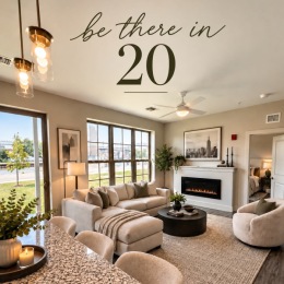 a living room with a tv and couches